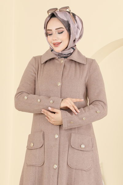 T.R.T. - A Kesim Kaşe Pardesü 1983TRT545-MS Vizyon - 416557