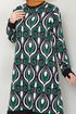 À Motifs Bürümbük, Allemagne Équipe 185BO1060-L Vert - Thumbnail