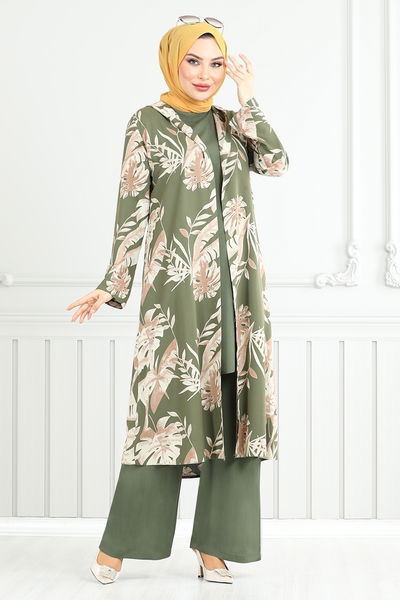 MRV B.G.S. - À Motifs Viscose Équipe Numéro de pièce 4030BGS895-M Kaki