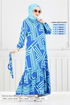 À Motifs Viscose Robe Numéro de pièce 811OZR1047-M Poires - Thumbnail