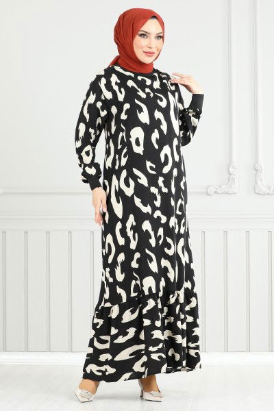 MRV O.Z.R. - À Motifs Viscose Robe Numéro de pièce 820OZR1047-M La Pierre