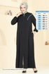 Abaya 003MR1078-MS Black - Thumbnail