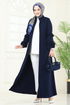 Abaya 1200DLB1088-MS Light Navy Blue - Thumbnail
