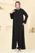 Abaya 1361BM387-MS Black - Thumbnail