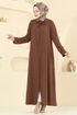 Abaya 1361BM387-MS Brown - Thumbnail