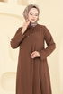 Abaya 1361BM387-MS Brown - Thumbnail