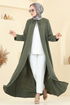 Abaya 1361BM387-MS Khaki - Thumbnail