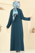 Abaya 1361BM387-MS Petroleum - Thumbnail