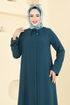 Abaya 1361BM387-MS Petroleum - Thumbnail