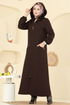Abaya 1998TRT545-MS Brown - Thumbnail