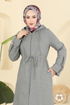Abaya 2012FON792-MS Gray - Thumbnail