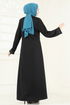 Abaya 2247EDM718-MS Black - Thumbnail