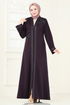 Abaya 2247EDM718-MS Purple - Thumbnail
