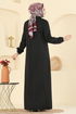 Abaya 2281OZT1013-MS Black - Thumbnail