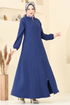 Abaya 23003UKB139-MS Navy Blue - Thumbnail