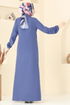Abaya 23006UKB139-MS Indigo - Thumbnail