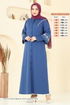 Abaya 23007UKB139-MS Indigo - Thumbnail
