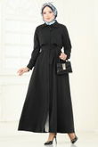 U.K.B. - Abaya 23021UKB139-MS Black
