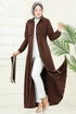 Abaya 23021UKB139-MS Brown - Thumbnail