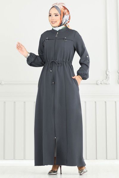 U.K.B. - Abaya 23024UKB139-MS Anthracite