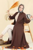 U.K.B. - Abaya 23032UKB139-MS Brown