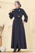 Abaya 2726SL432-MS Navy Blue - Thumbnail