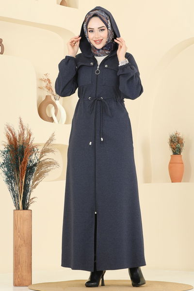 S.L. - Abaya 2737SL432-MS Navy Blue - 398730