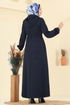 Abaya 2738SL432-MS Navy Blue - Thumbnail