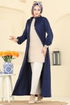 Abaya 2739SL432-MS Navy Blue - Thumbnail