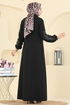 Abaya 2753SL432-MS Black - Thumbnail