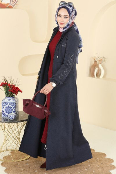 S.L. - Abaya 2753SL432-MS Navy Blue