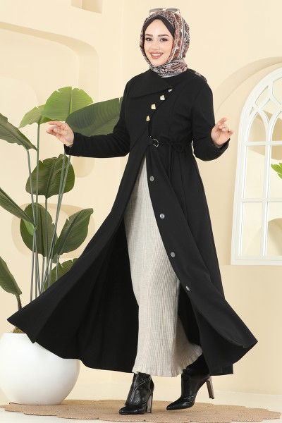 S.L. - Abaya 2756SL432-MS Black