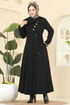 Abaya 2756SL432-MS Black - Thumbnail