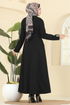 Abaya 2756SL432-MS Black - Thumbnail