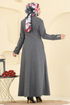 Abaya 2756SL432-MS Gray - Thumbnail