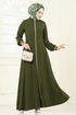 Abaya 2793SL432-MS Khaki - Thumbnail
