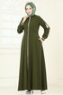 Abaya 2793SL432-MS Khaki - Thumbnail