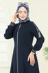Abaya 2793SL432-MS Navy Blue - Thumbnail