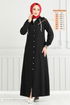 Abaya 321MSA980-MS Black - Thumbnail
