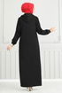 Abaya 321MSA980-MS Black - Thumbnail