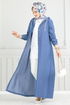 Abaya 321MSA980-MS Light Denim - Thumbnail