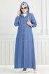 Abaya 321MSA980-MS Light Denim - Thumbnail