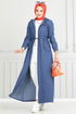 Abaya 325MSA980-MS Denim - Thumbnail