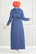 Abaya 325MSA980-MS Denim - Thumbnail
