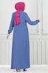 Abaya 354DVL817-MS Indigo - Thumbnail