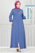 Abaya 354DVL817-MS Indigo - Thumbnail