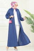 Abaya 373DVL817-MS Indigo - Thumbnail