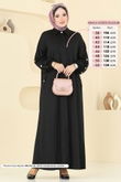 D.V.L. - Abaya 394DVL817-MS Black