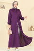 Abaya 394DVL817-MS Purple - Thumbnail