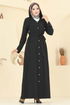 Abaya 451DVL817-MS Black - Thumbnail